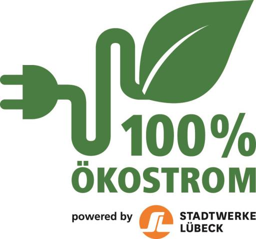 Logo Ökostrom der Stadtwerke Lübeck